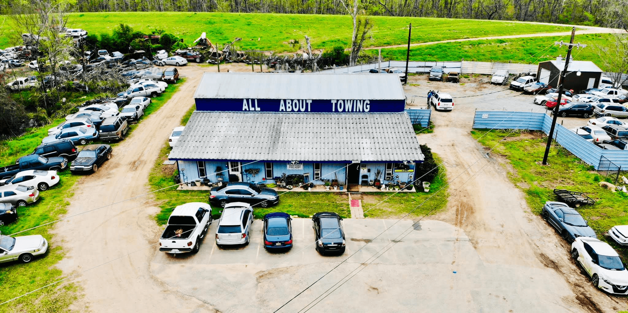 Aerial view of our Alexandria location